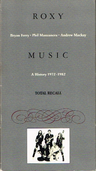 Roxy Music – Total Recall: A History 1972-1982 (1993, Laserdisc