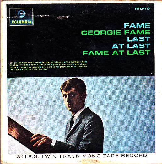 Georgie Fame – Fame At Last (1964, Reel-To-Reel) - Discogs