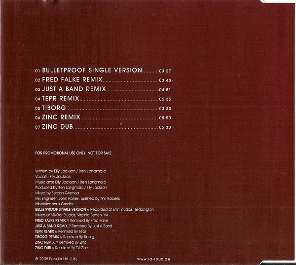 baixar álbum La Roux - Bulletproof Remixes