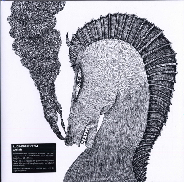 Rudimentary Peni – Archaic (2013, Gatefold, double B-side, Vinyl 