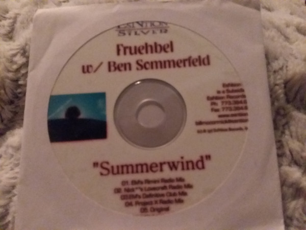 descargar álbum Fruehbel With Ben Sommerfeld - Summerwind