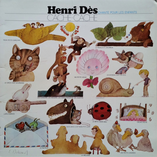 Henri Dès – Cache-Cache - Volume 1 (Vinyl) - Discogs