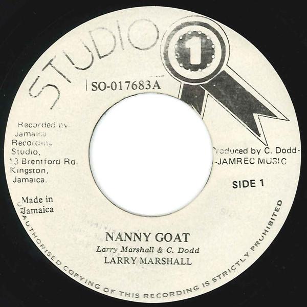 Larry Marshall – Nanny Goat (Vinyl) - Discogs