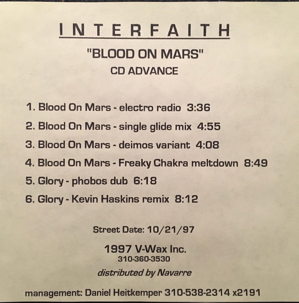 baixar álbum Interfaith - Blood On Mars