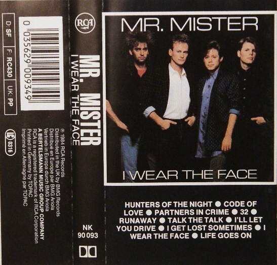 Mr. Mister - I Wear The Face | Releases | Discogs