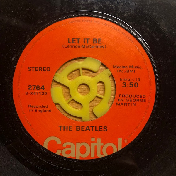 The Beatles – Let It Be / You Know My Name (1970, Vinyl) - Discogs