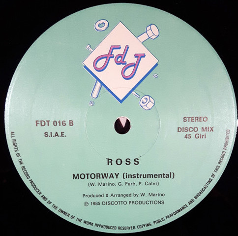 Album herunterladen Ross - Motorway