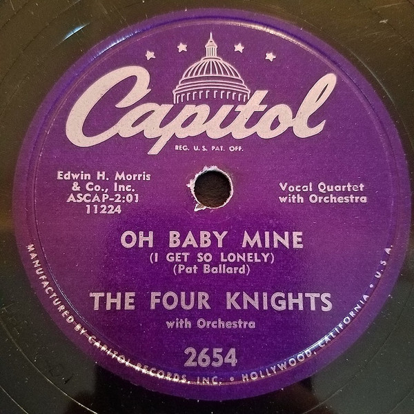 The Four Knights - I Get So Lonely (When I Dream About You) / I