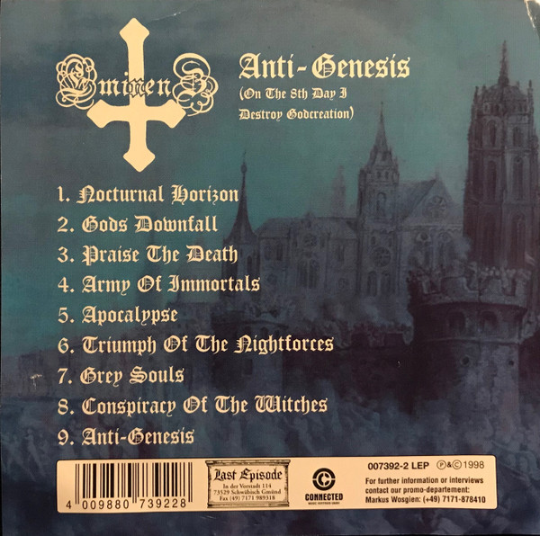 baixar álbum Eminenz - Anti Genesis