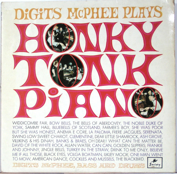 Digits McPhee - Digits Mcphee Plays Honky Tonk Piano | Society (SOC 1025) - main