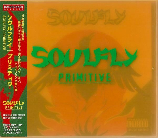 Soulfly – Primitive (2000, CD) - Discogs