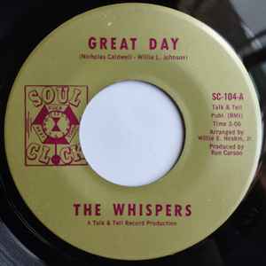 The Whispers – Great Day (1968, 1st Pressing, Vinyl) - Discogs