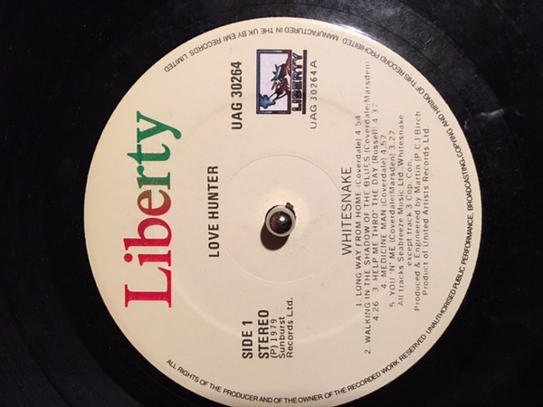Whitesnake - Lovehunter | Releases | Discogs