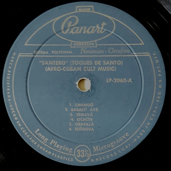 Santero - Afro Cult Music (High Fidelity , Vinyl) - Discogs