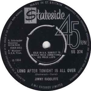 Jimmy Radcliffe - Long After Tonight Is All Over