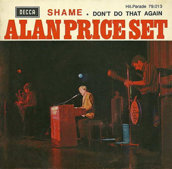 Alan Price Set - Shame | Releases | Discogs