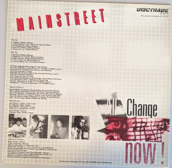 ladda ner album Mainstreet - All Change Now