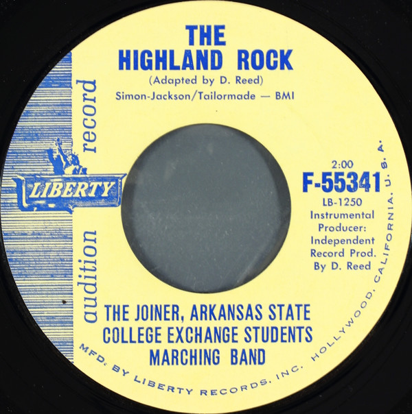 descargar álbum The Joiner, Arkansas State College Exchange Students Marching Band - The Highland Rock