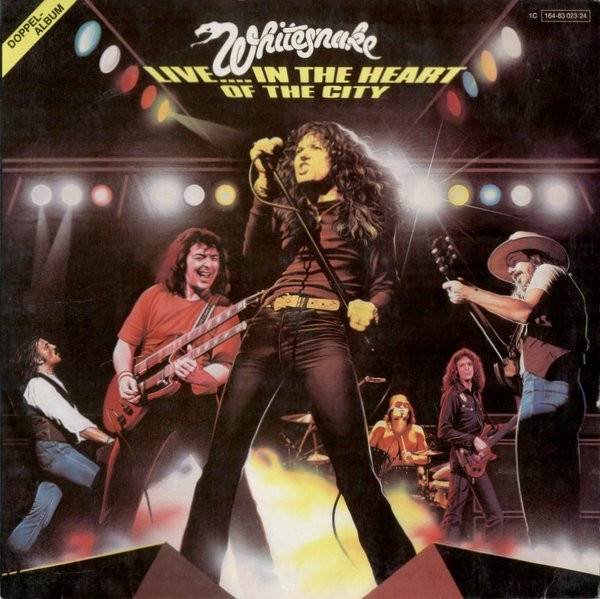 Обложка конверта виниловой пластинки Whitesnake - Live... In The Heart Of The City