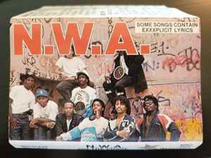 N.W.A. And The Posse (1988, Screw Assembled, Large Text, Cassette