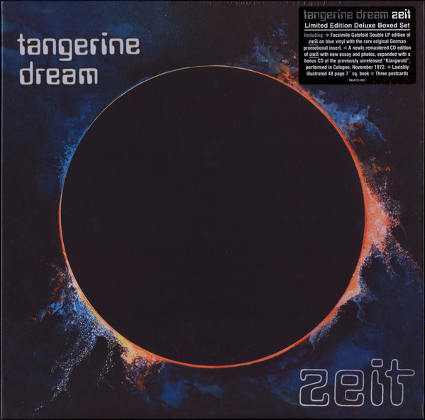 Tangerine Dream Zeit (2011, Blue, Vinyl) Discogs