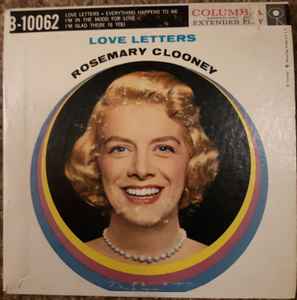 Rosemary Clooney – Love Letters (1957, Vinyl) - Discogs