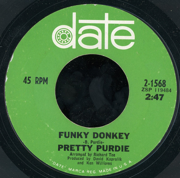 Pretty Purdie – Funky Donkey / Soul Drums (1967, Terre Haute