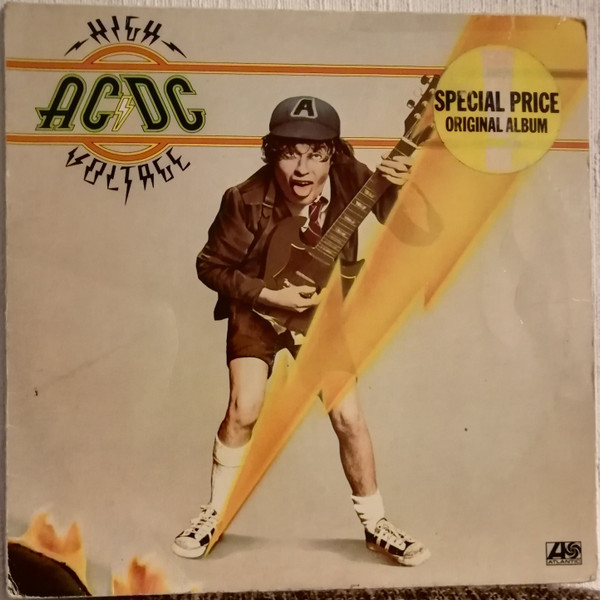 Обложка конверта виниловой пластинки AC/DC - High Voltage