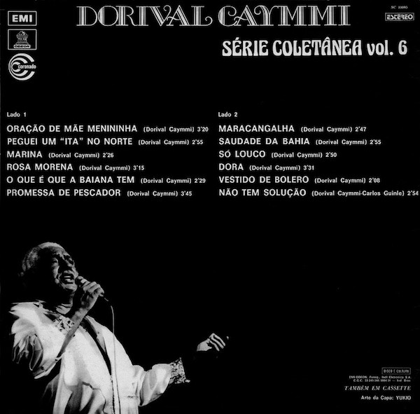 ladda ner album Dorival Caymmi - Série Coletânea Vol 6