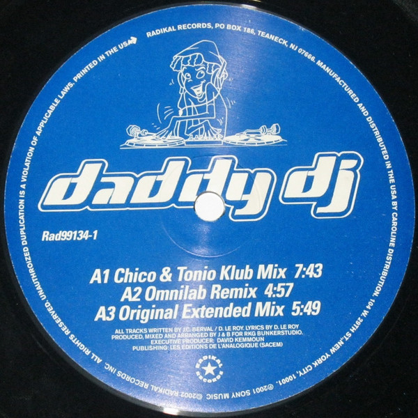 Daddy DJ – Daddy DJ (2001, Vinyl) - Discogs
