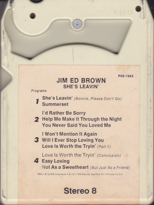 lataa albumi Jim Ed Brown - Shes Leavin