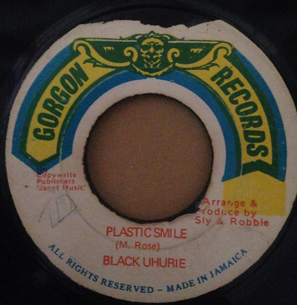 Black Uhuru – Plastic Smile (1978, Blue & yellow, Vinyl) - Discogs