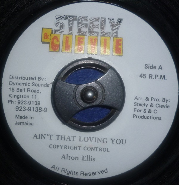 Album herunterladen Alton Ellis - Aint That Loving You