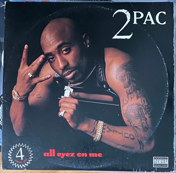 2pac all eyez on me booklet