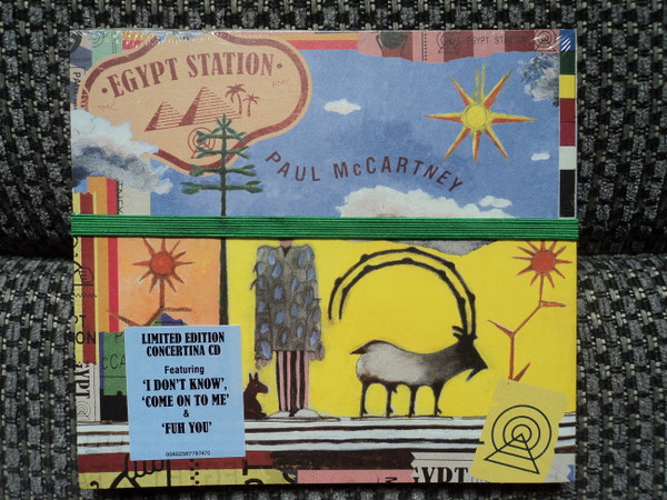 Paul McCartney Egypt Station BRAND NEW CD - Limited Edition Concertina,  Sealed