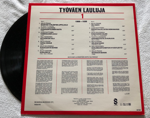Työväen Lauluja 1 (Vinyl) - Discogs