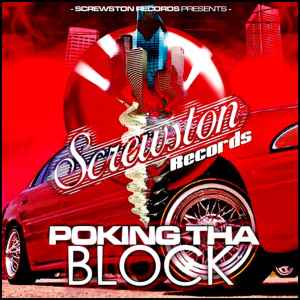 Various - Screwston - Poking Tha Block album cover