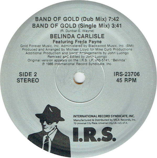 ladda ner album Belinda Carlisle Featuring Freda Payne - Band Of Gold