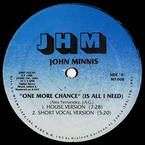John Minnis - One More Chance (Is All I Need) album cover