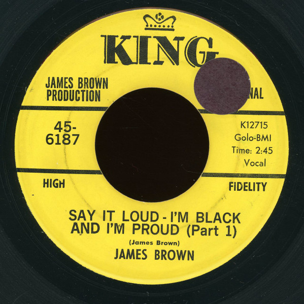 James Brown – Say It Loud - I'm Black And I'm Proud (1968, Vinyl