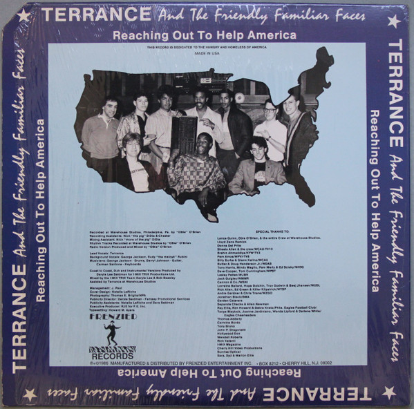 baixar álbum Terrance & The Friendly Familiar Faces - Reaching Out To Help America