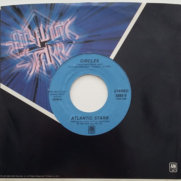 Atlantic Starr – Circles (1982, Vinyl) - Discogs