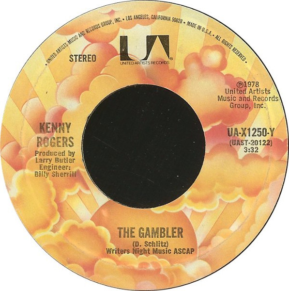 Kenny Rogers – The Gambler / Momma's Waiting (1978, Terre 