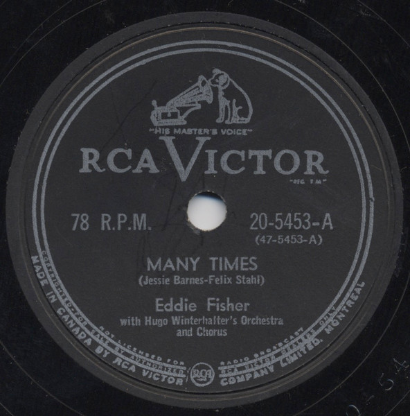 Eddie Fisher With Hugo Winterhalter's Orchestra And Chorus – Many