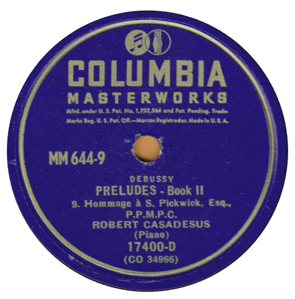 ladda ner album Robert Casadesus - Debussy Preludes Book II Debussy