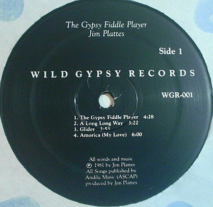 Album herunterladen Jim Plattes - The Gypsy Fiddle Player Amorica