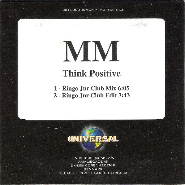 ladda ner album MM - Think Positive