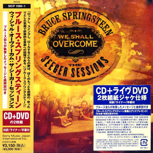 Bruce Springsteen – We Shall Overcome (2006, CD) - Discogs