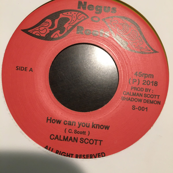 Calman Scott – How Can You Know (2018, Yellow , Vinyl) - Discogs