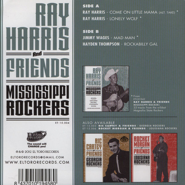 baixar álbum Various - Ray Harris And Friends Mississippi Rockers